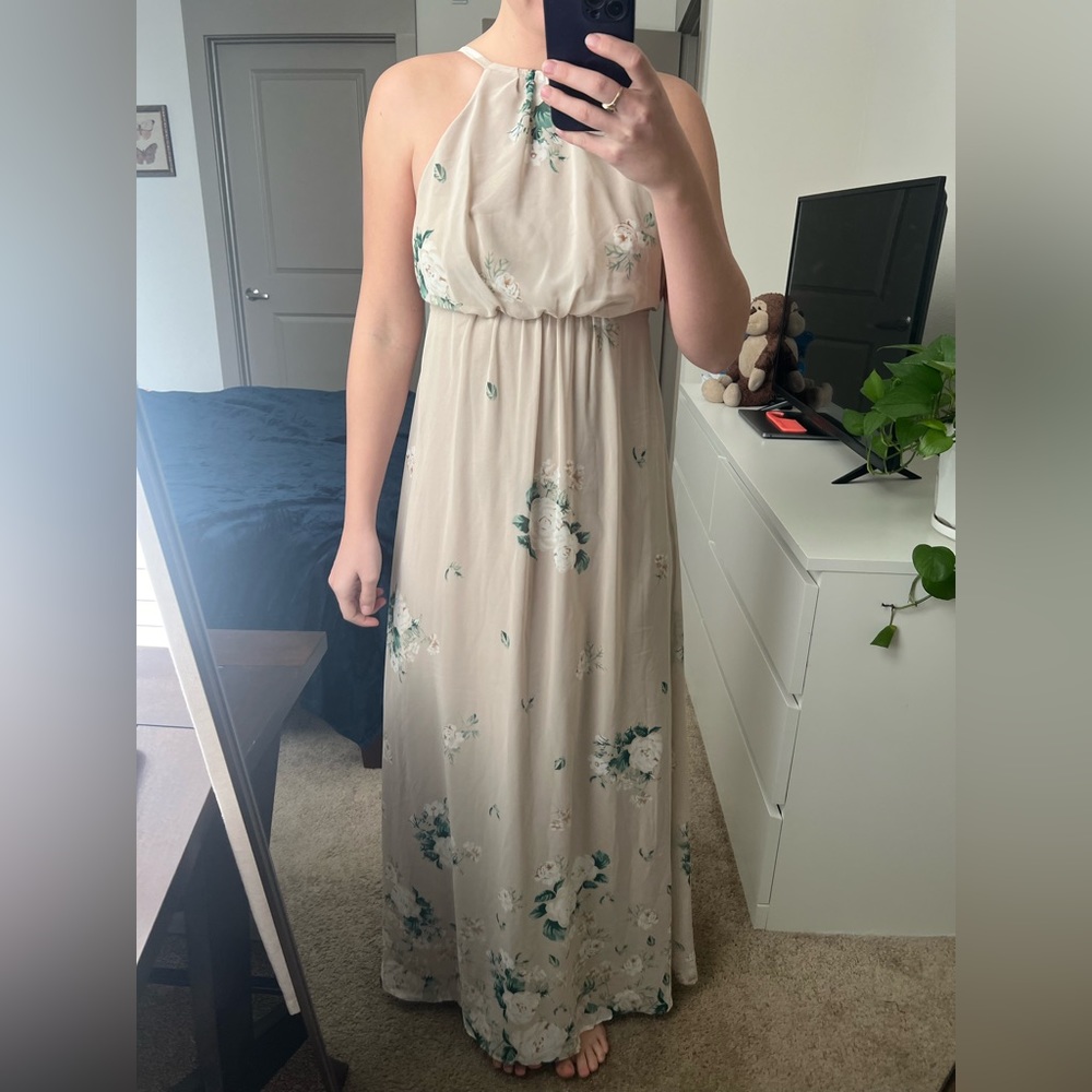 Show Me Your Mumu Bridesmaid Dress Bouquet Toss